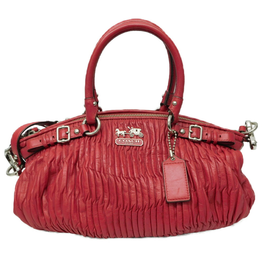 楽天市場】COACH コーチ A1282-18620 マディソン ギャザードレザー