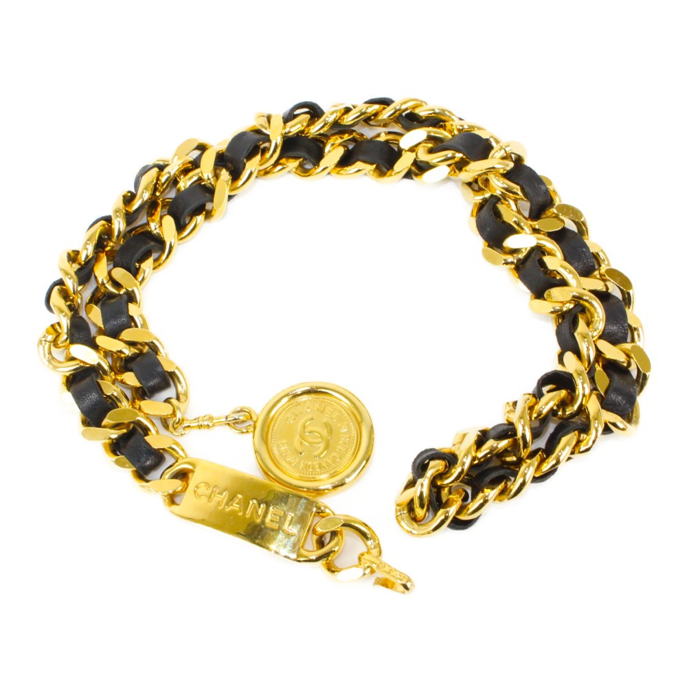 楽天市場】【1994年秋コレクション】CHANEL シャネル チェーンベルト