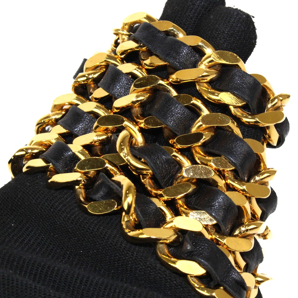 楽天市場】【1994年秋コレクション】CHANEL シャネル チェーンベルト