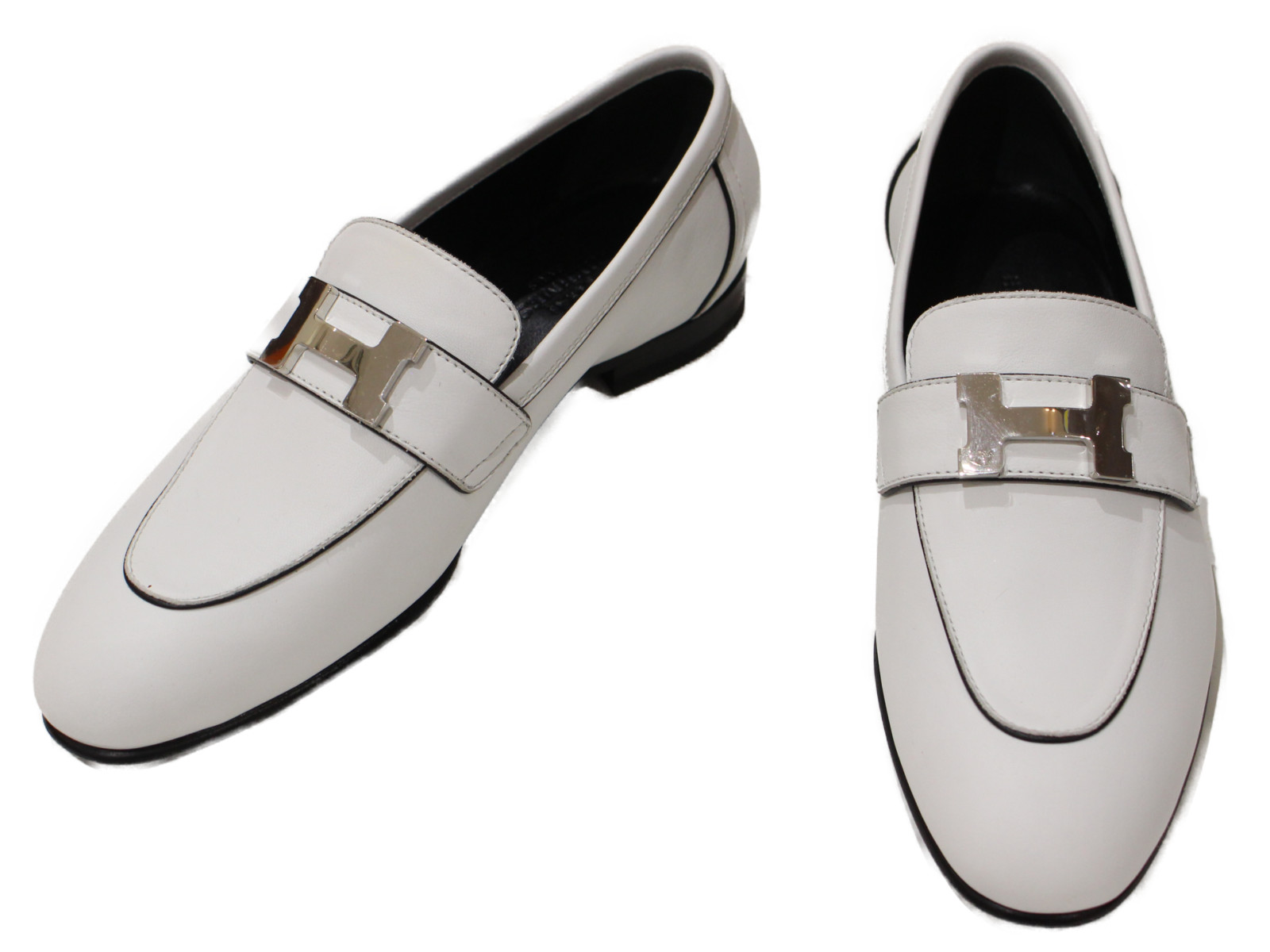 楽天市場】【箱・布袋あり】HERMES エルメス ローファー モカシンパリ