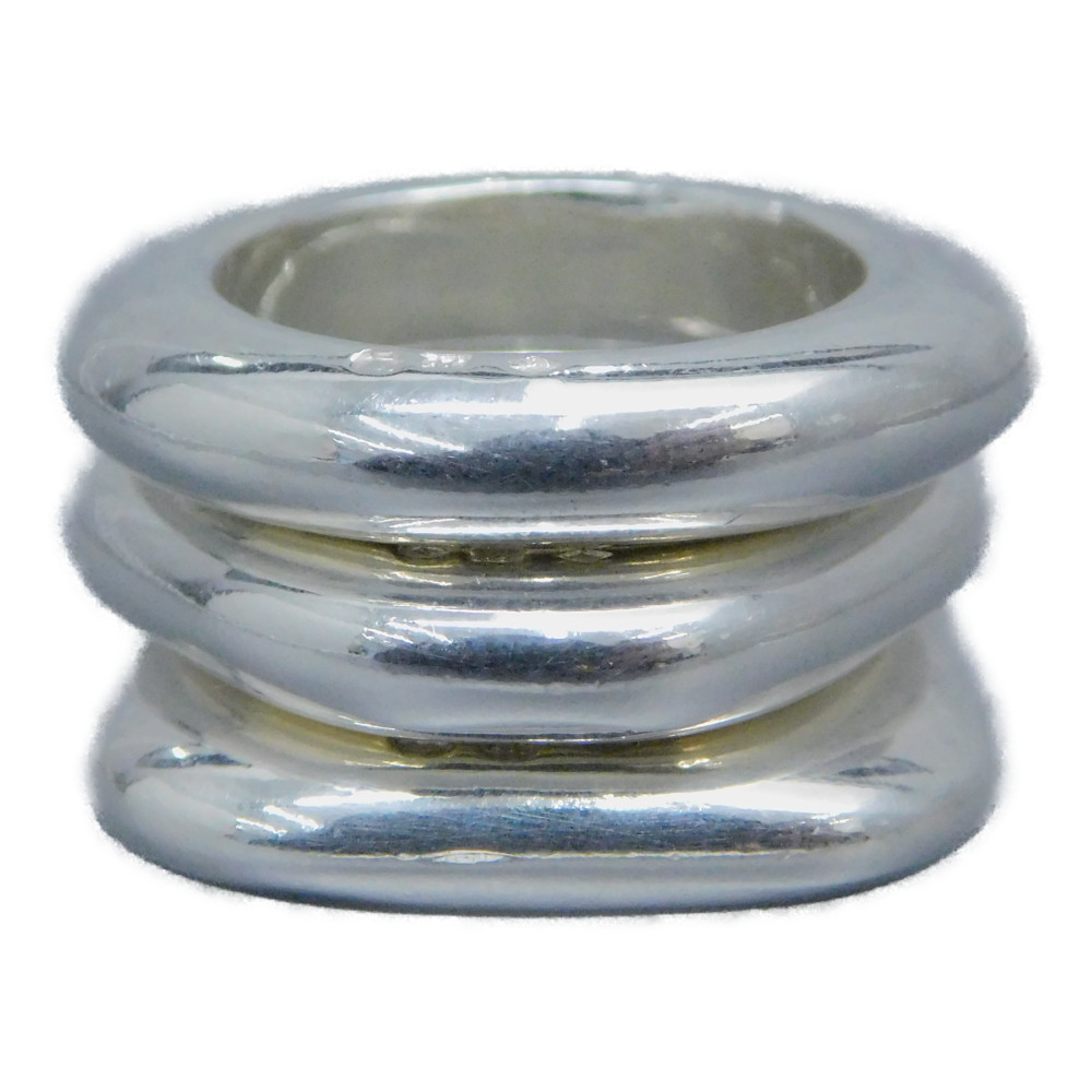 楽天市場】CHANEL シャネル ヴィンテージ3連リング 指輪 925 シルバー