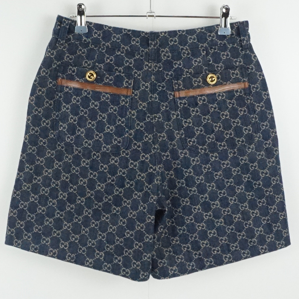 楽天市場】GUCCI グッチ 682805 ショートパンツ ブルー系 青 デニム