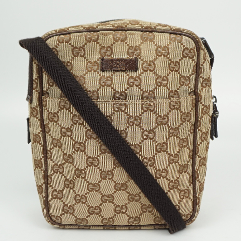 楽天市場】GUCCI グッチ 122754 ショルダーバッグ ベージュ/ブラウン系