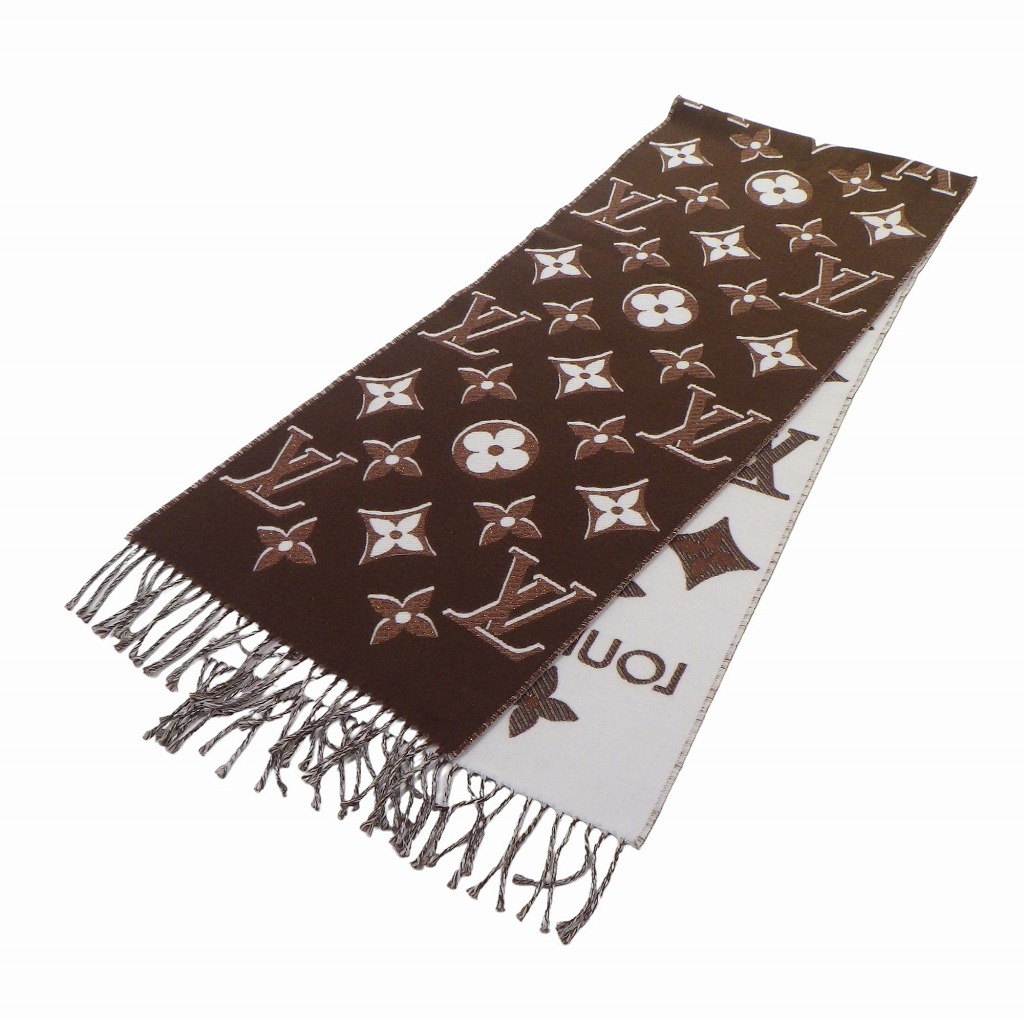 楽天市場】【新品同様】LOUIS VUITTON ルイヴィトン マフラー・LV