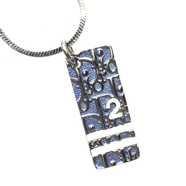 楽天市場】Dior ディオール トロッター タグ プレート ネックレス