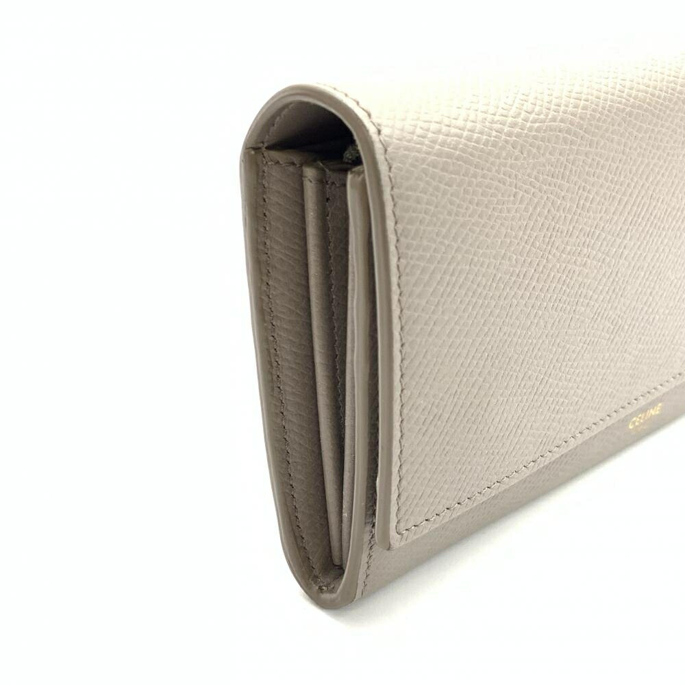 楽天市場】CELINE セリーヌ ラージフラップウォレット 二つ折り 長財布