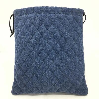 楽天市場】PRADA【プラダ】巾着ポーチ 1MU001 デニム ブルー ブラック