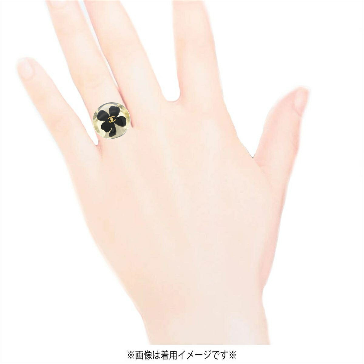 楽天市場】【動画有 13号】シャネル CHANEL クローバー リング 指輪