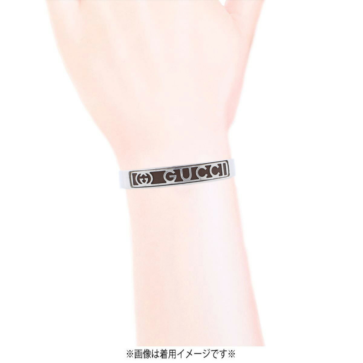楽天市場】【動画有】グッチ GUCCI バングル ブレスレット ロゴ