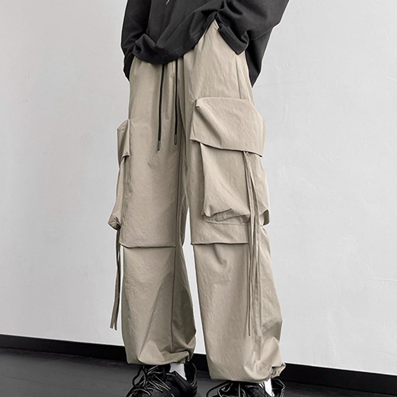 楽天市場】カーゴパンツ メンズ ドローストリング 機能ポケット ワーク