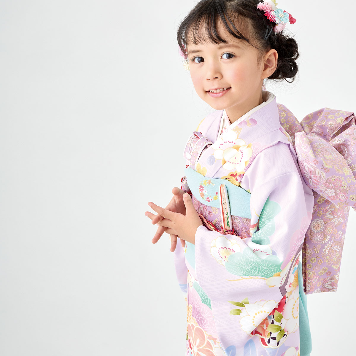 楽天市場】【レンタル】753 七五三 着物 7歳 フルセット 女の子