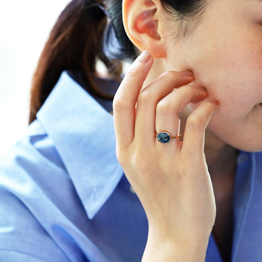 楽天市場】【最短当日出荷】ロンドンブルートパーズ カボションカット