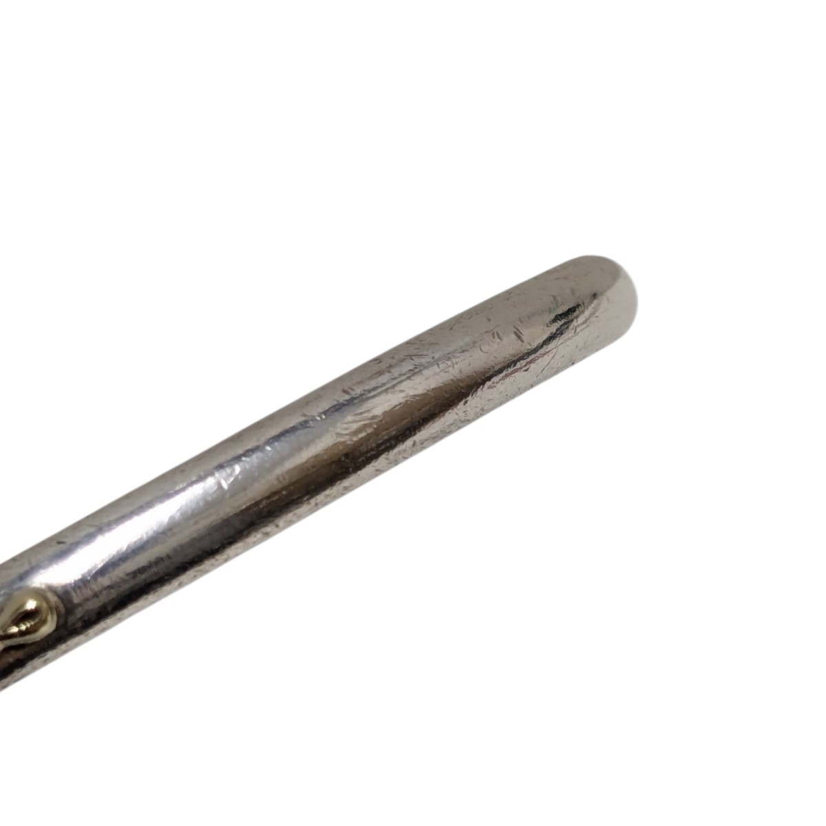 WAKAN SILVER SMITH BN-011 K18マーク付き甲丸バングル BN-011 K18