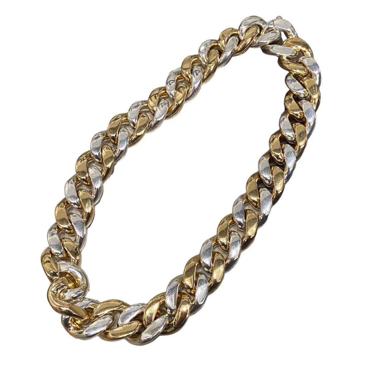 楽天市場】【中古】BOTTEGA VENETAコンビネーションチェーンネックレス