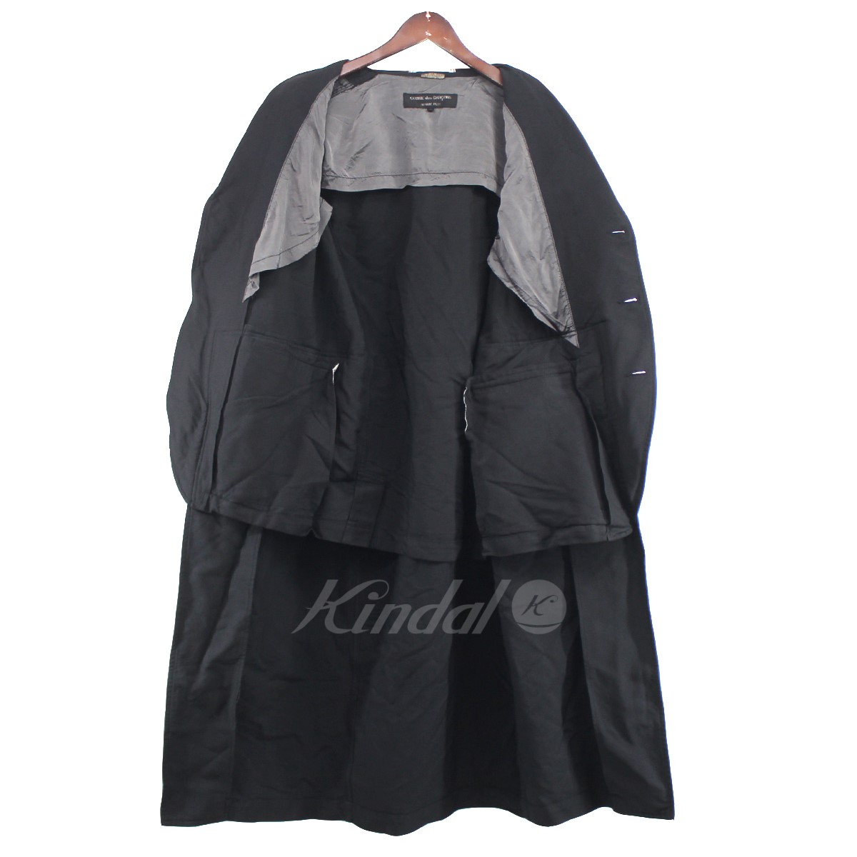 楽天市場】【中古】COMME des GARCONS HOMME PLUS13AW ポリ縮絨 再構築