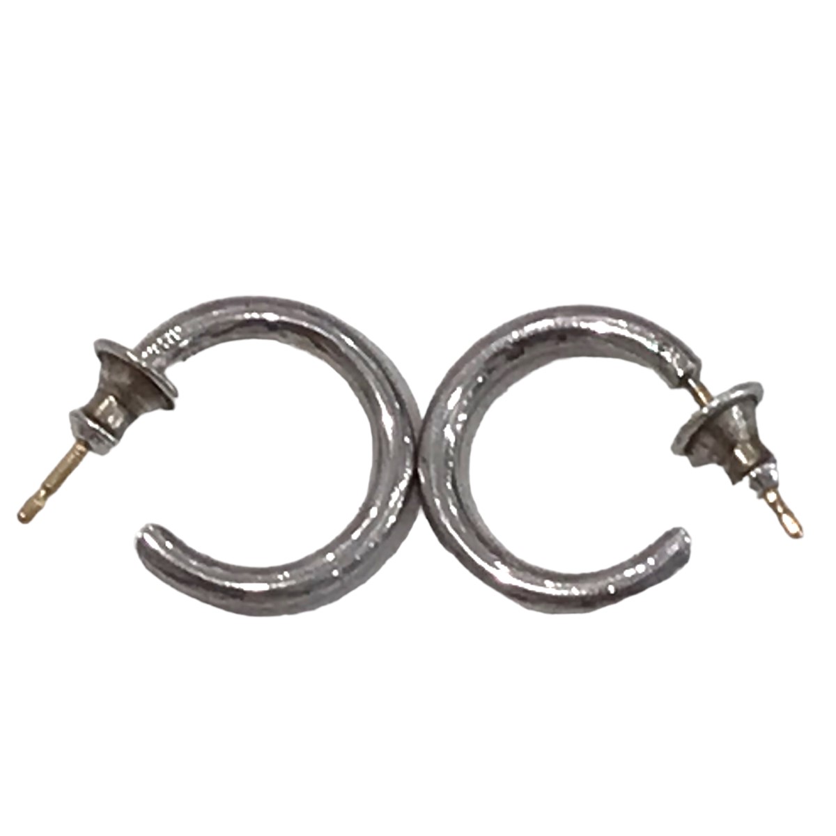 CAREERING 黒 フープピアス 2個セット301