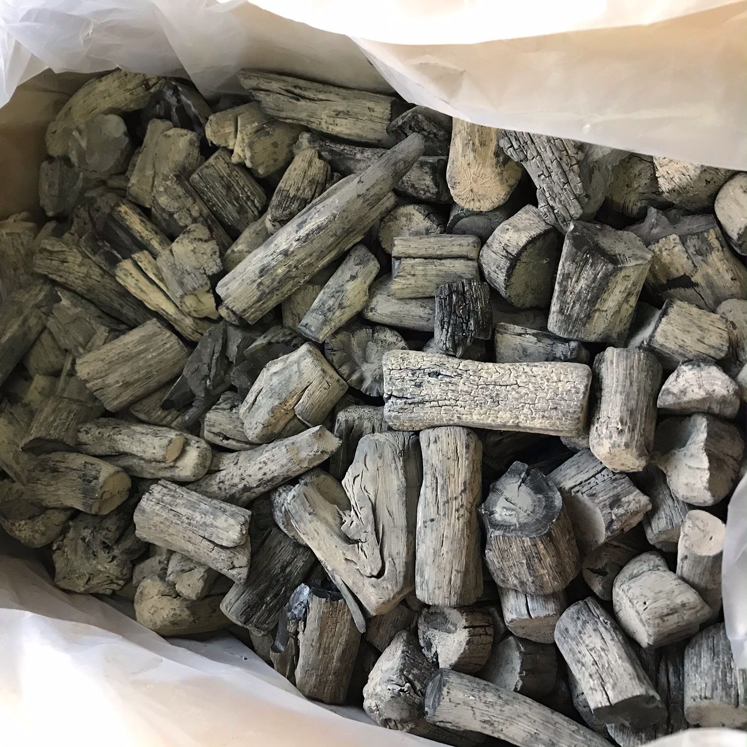 楽天市場】[本場]紀州備長炭15kg(小サイズ・小炭)燃料炭 白炭