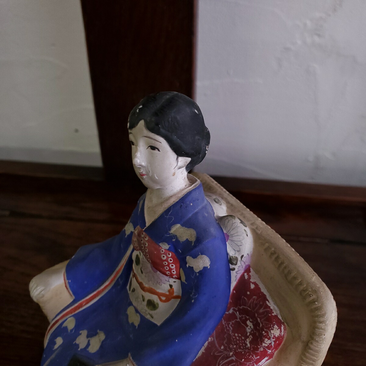 楽天市場】着物美人 夢二土人形 b ／モダン ガール 昭和レトロ 大正