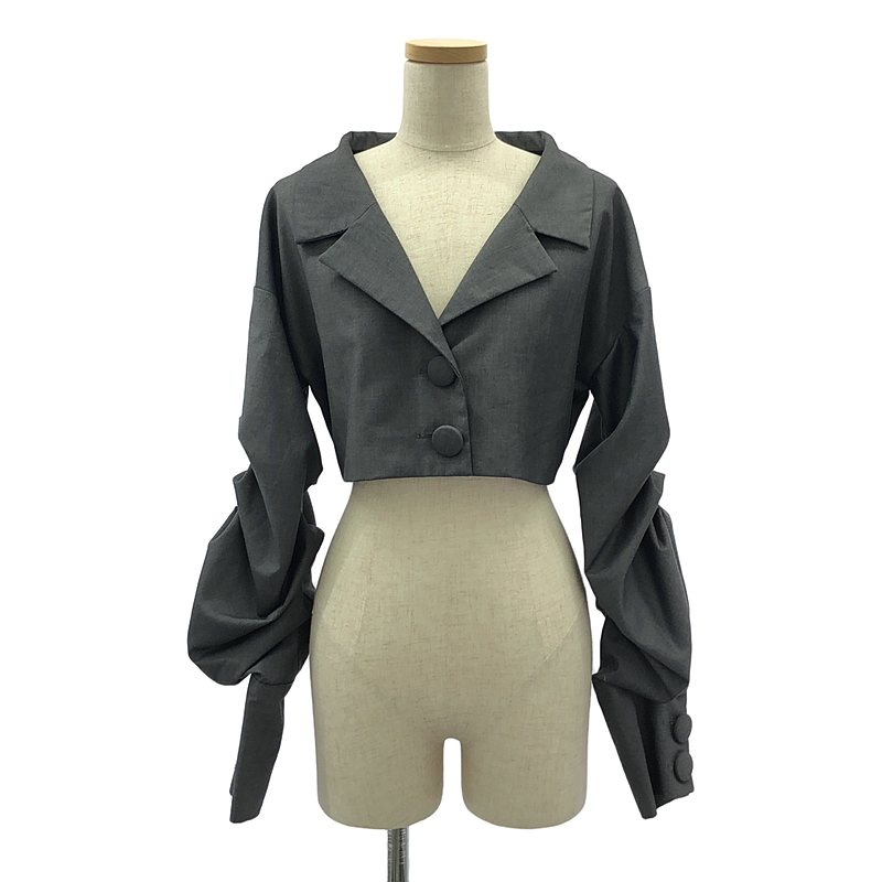 楽天市場】MELT THE LADY / メルトザレディ | クロップド ギャザー