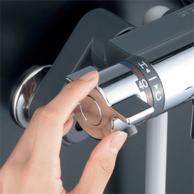 楽天市場】☆KVK KF800T サーモスタット式シャワー 混合栓 フルメタル