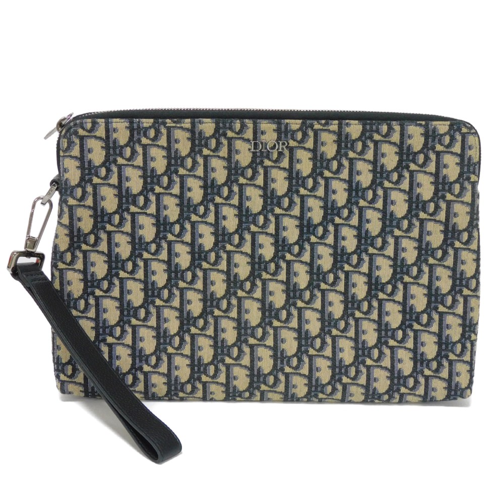 楽天市場】ディオール Dior クラッチバッグ A5 ポーチ ロゴ ブラック
