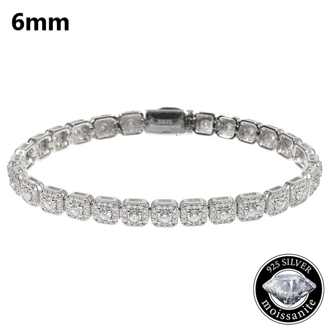 【希少２連☆太タイプ】 テニスブレスレット モアサナイト ６.８㎜ ブリンブリン 楽天市場】＼ランキング入賞／ モアサナイト ブレスレット 2mm テニス