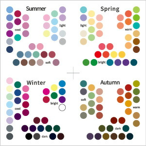 楽天市場】パーソナルカラー 色見本 布 4シーズン 12分類カラー