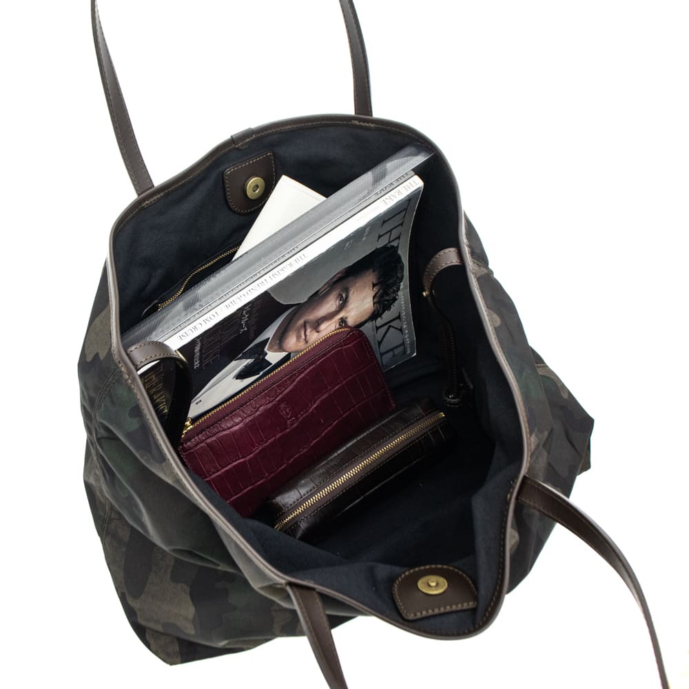 楽天市場】フェリージ バッグ ナイロン バケッタレザー カモフラージュ