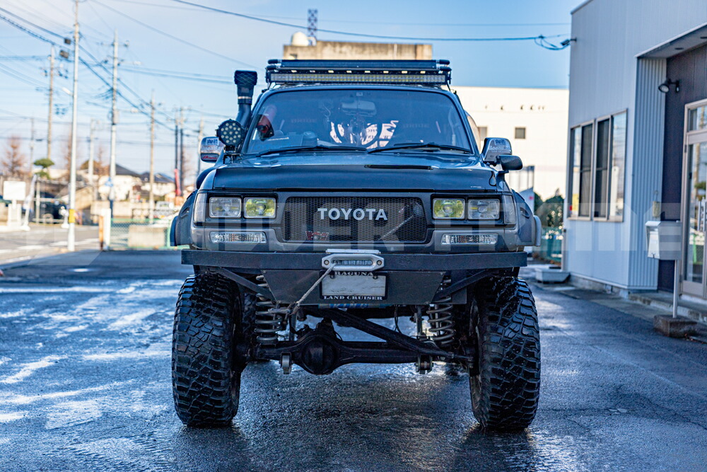 楽天市場】ランクル80 バグガード ボンネットプロテクター パーツ