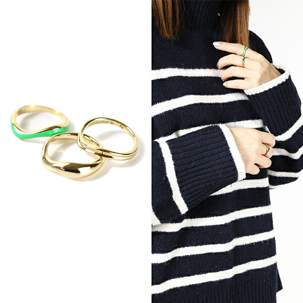 楽天市場】MARIA BLACK マリアブラック Aura Neon Ring Stack リング