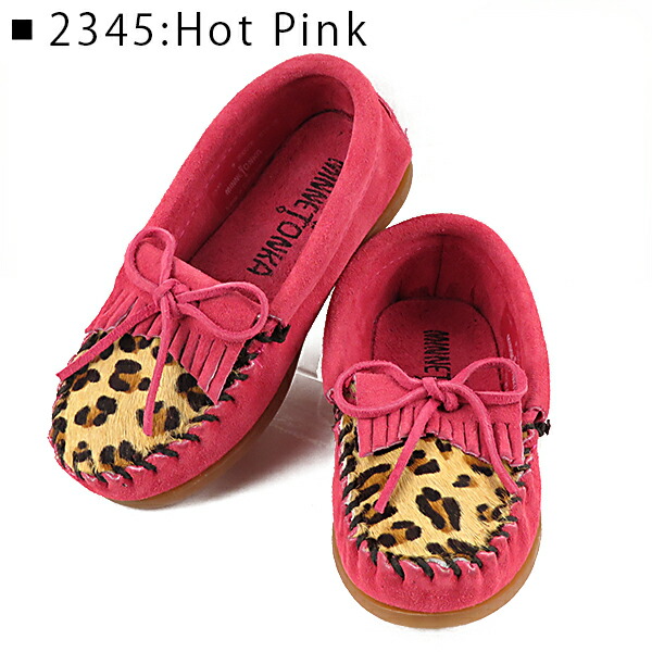 楽天市場】MINNETONKA ミネトンカ LEOPARD KILTY MOC Children's