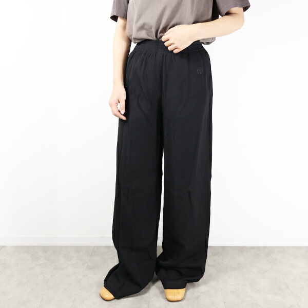 楽天市場】MM6 エムエムシックス Straight Wide Pants ワイドパンツ