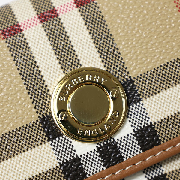 楽天市場】BURBERRY バーバリー CHECK BI-FOLD WALLET 三つ折り財布
