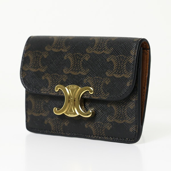 楽天市場】CELINE セリーヌ TRIOMPHE TRI-FOLD WALLET カードホルダー