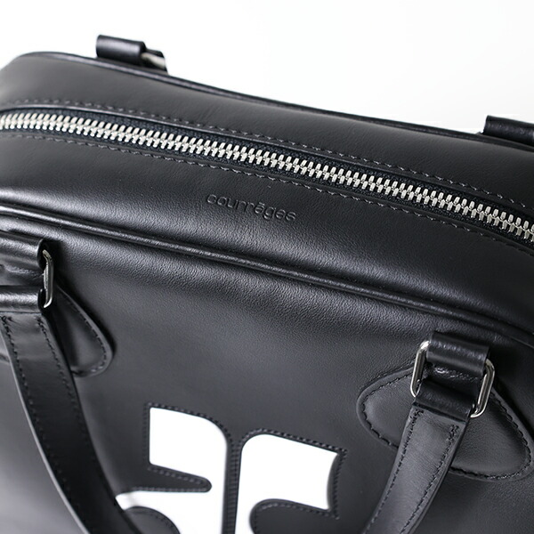楽天市場】Courreges クレージュ ハンドバッグ Leather Bowling Bag