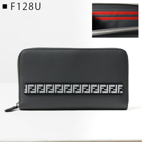 楽天市場】FENDI フェンディ FF Logo Zip Around Wallet 7M0276 A8VC