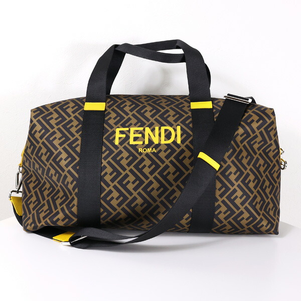 楽天市場】FENDI フェンディ FENDI KIDS NYLON FF MONOGRAM GYM BAG