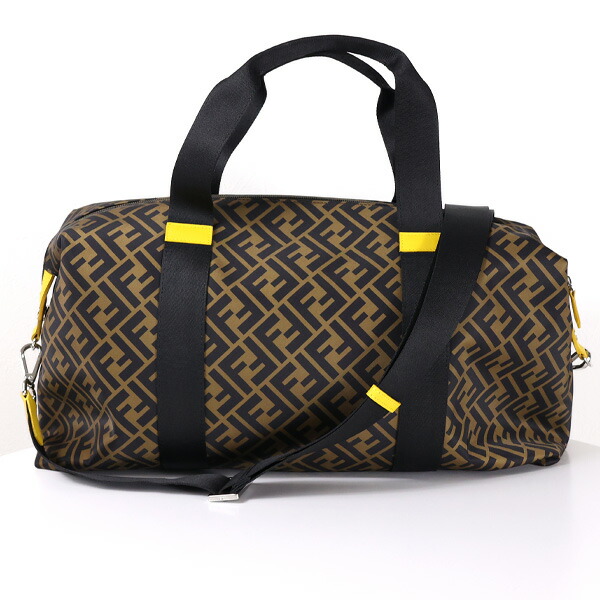 楽天市場】FENDI フェンディ FENDI KIDS NYLON FF MONOGRAM GYM BAG