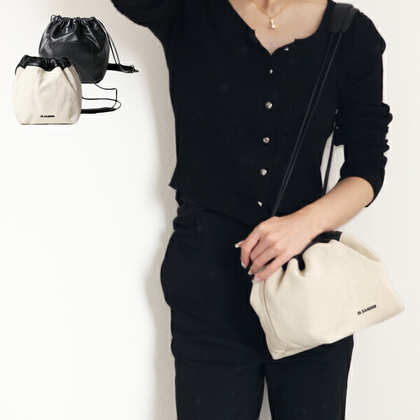 楽天市場】Jil Sander ジルサンダー ドローストリングバッグ Dumpling