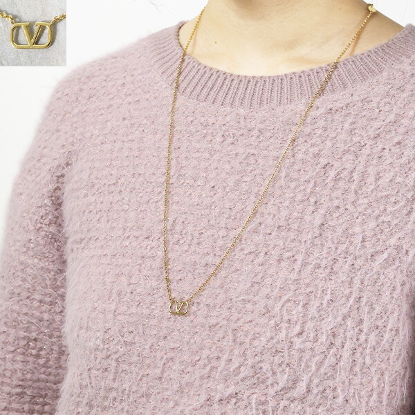 楽天市場】VALENTINO ヴァレンティノ Vlog long necklace ネックレス