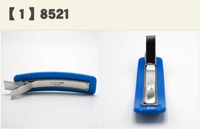 楽天市場】グッチ ヘアクリップ バレッタ adidas x GUCCI TREFOIL