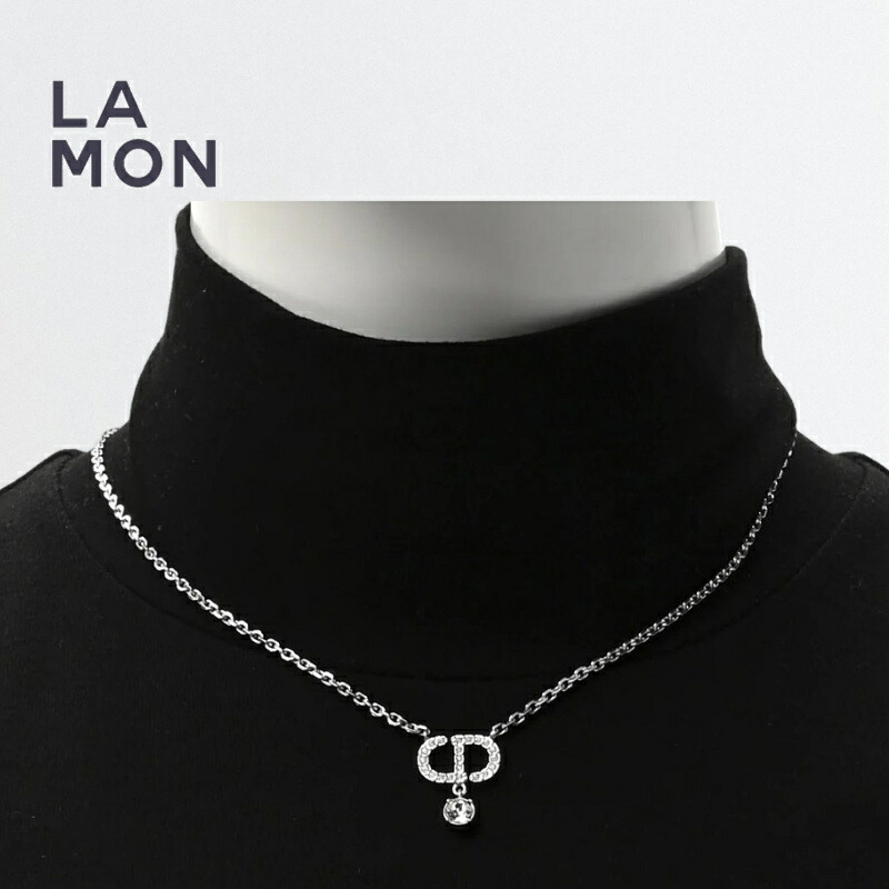 楽天市場】【新品】ディオール ネックレス DIOR Petit CD Necklace