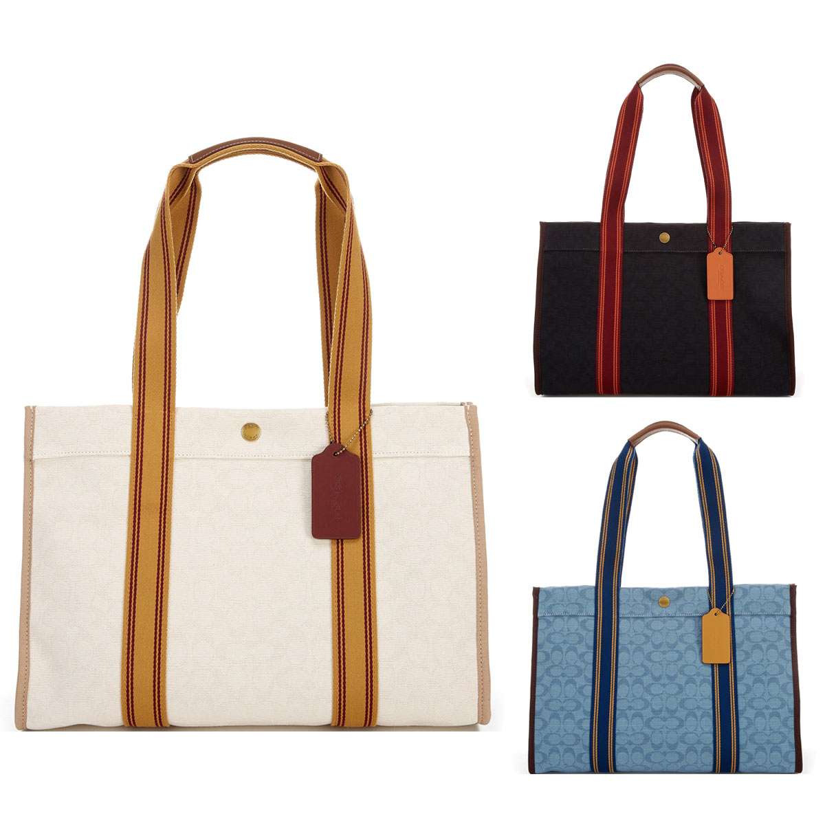 楽天市場】コーチ トートバック レディース ブランド キャンバス 軽い