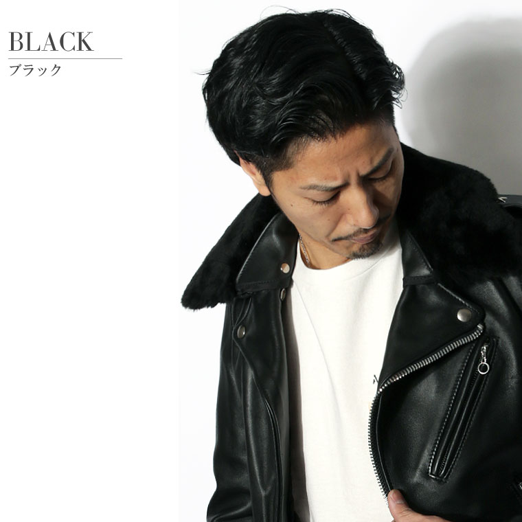 楽天市場】【ポイント10倍】Schott ショット 襟ボア ライダース 618M