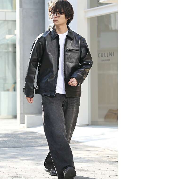 楽天市場】【ポイント10倍】 Schott ショットラムレザー トラッカー