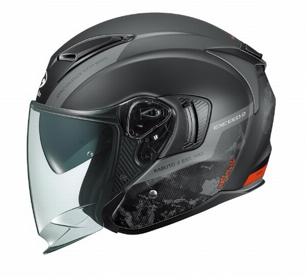 楽天市場】kabuto exceed フラットブラックの通販