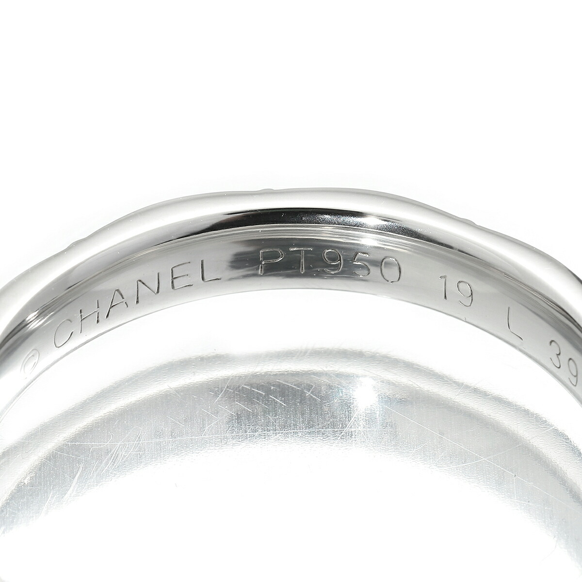 楽天市場】シャネル マトラッセ リング 指輪 Pt950 17号 CHANEL 【最大