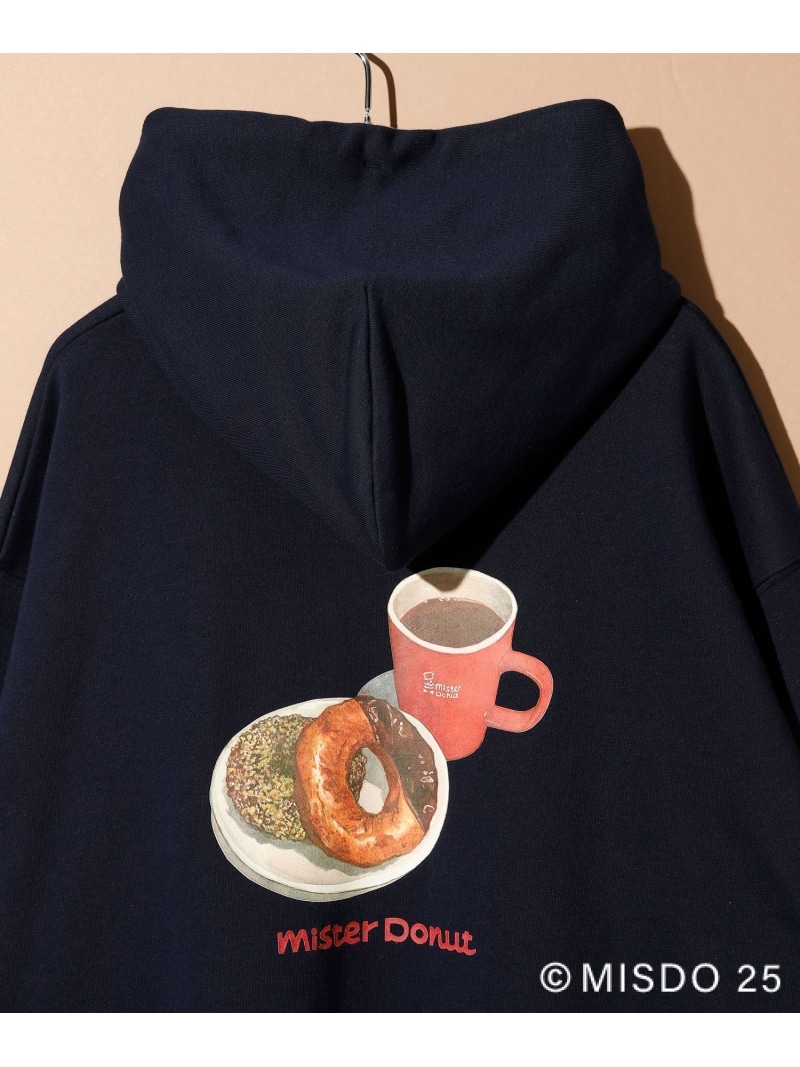 楽天市場】【Mister Donut×LEPSIM】イラストパーカー LEPSIM