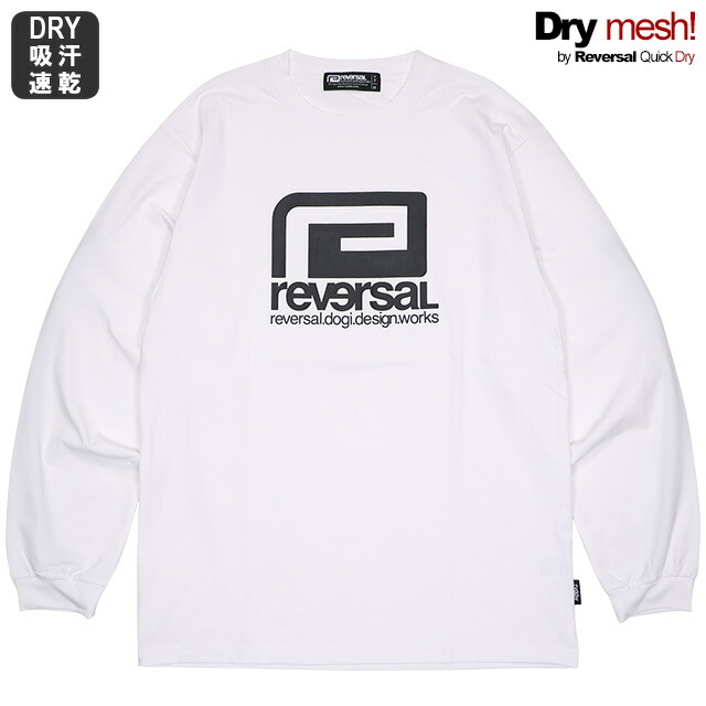 楽天市場】(リバーサル) reversal BIG MARK STRETCH LONG TEE (LS:TEE
