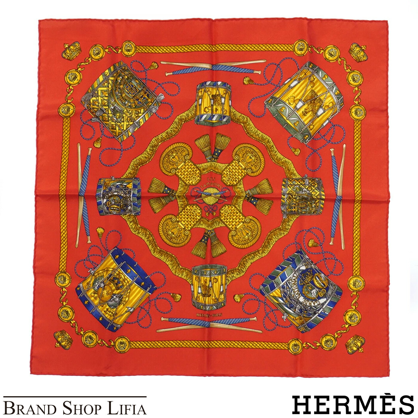 楽天市場】エルメススカーフ オレンジの通販